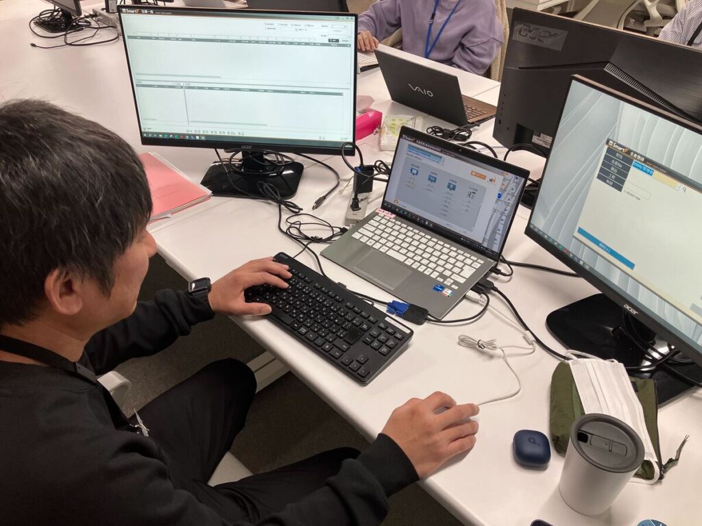 ACRO様 SmartF利用場面