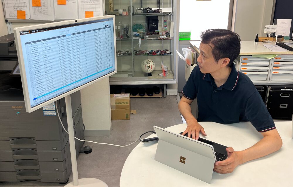 エーアールファクトリー様 SmartFを活用した生産計画立案風景